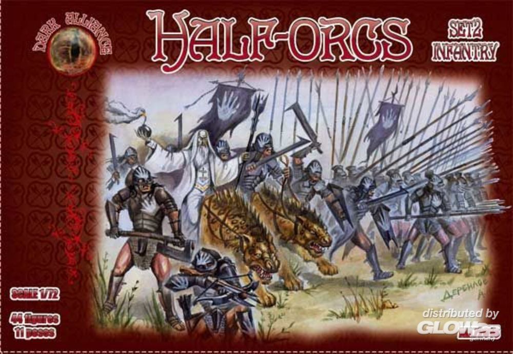 Alliance 72016 - 1:72 Half-Orgs infantería, juego 2 - nuevo - Imagen 1 de 1