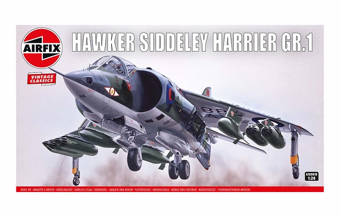 Airfix A18001V - 1/24 Hawker Siddeley Harrier GR.1 - Neu