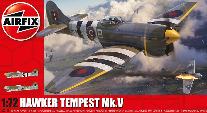 Airfix  A02109 - 1/72 Hawker Tempest Mk.V - Neu