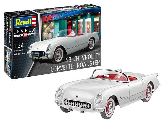 Revell 07718 - 1/24 1953 Corvette Roadster - Neu