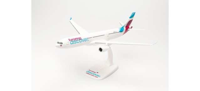 Herpa 613668 - 1/200 Snap Fit - Eurowings Discover Airbus A330-300 – D-AFYR