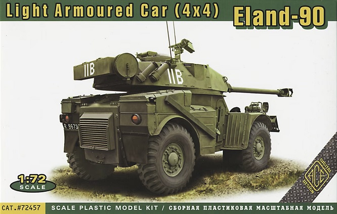 ACE 72457 - 1:72 Eland-90 Light Armoured Car (4x4) - Neu