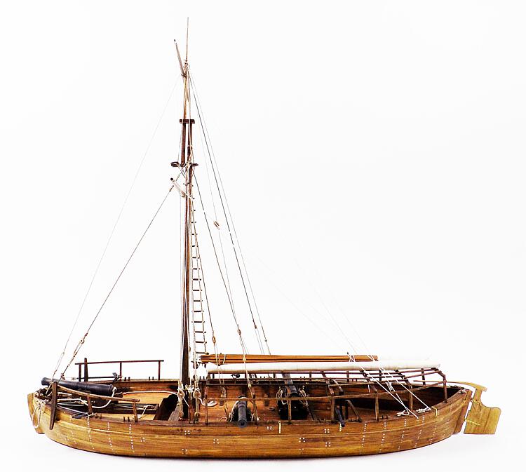 Model Expo MS2263 - 1/24 Gunboat Philadelphia - Neu