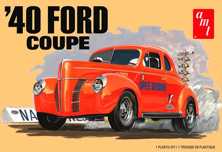 AMT/MPC AMT1141 - 1/25 1940er Ford Coupe 2T - Neu