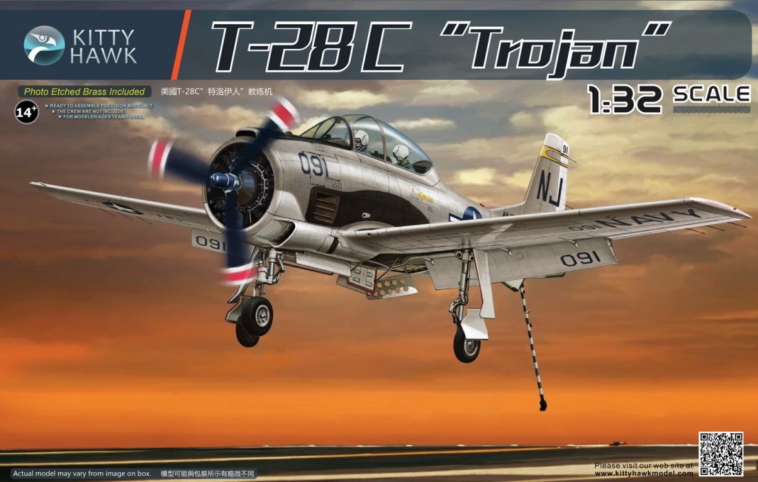 Kitty Hawk KH32015 - 1/32 T-28C Trojan - Vorbestellung