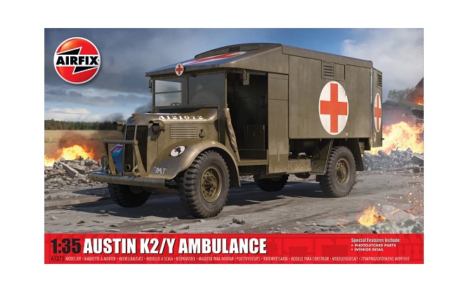 Airfix  A1375 - 1/35 Austin K2/Y Ambulance - Neu