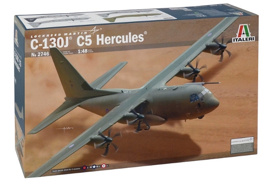 Italeri 2746 - 1/48 C-130J C5 Hercules - Neu