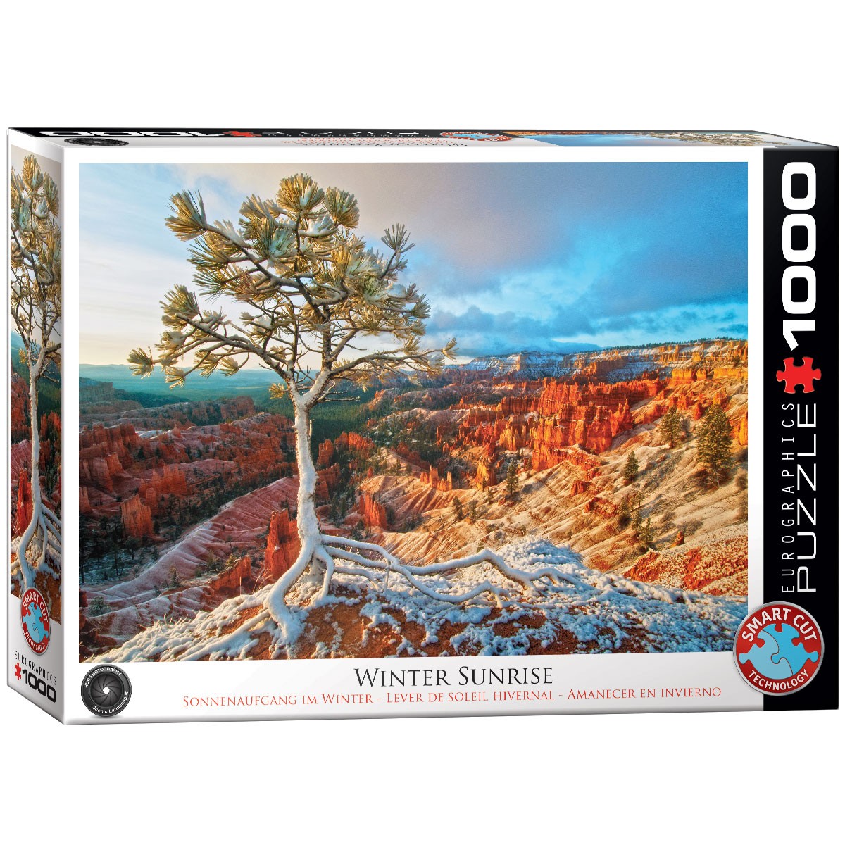 Eurographics Puzzle 6000-0692 - Grand Canyon Winter Sonnenaufgang  - 1000 Teile