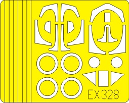 (X) Eduard Accessories Ex328 - 1:48 Fw 190D Weekend For Eduard - Maskierfolie