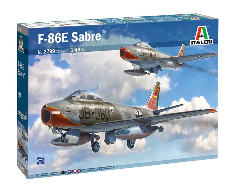 Italeri 2799 - 1/48 F-86E Sabre - Neu