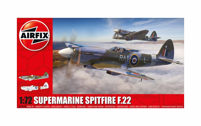 Airfix A02033A - 1/72 Supermarine Spitfire F.22 - Neu