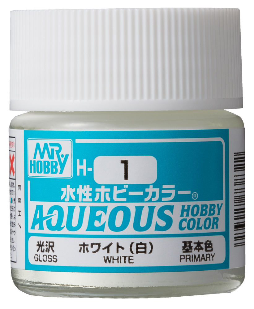 (X) Mr Hobby - Gunze H-001 - Aqueous Hobby Colors (10 ml) White