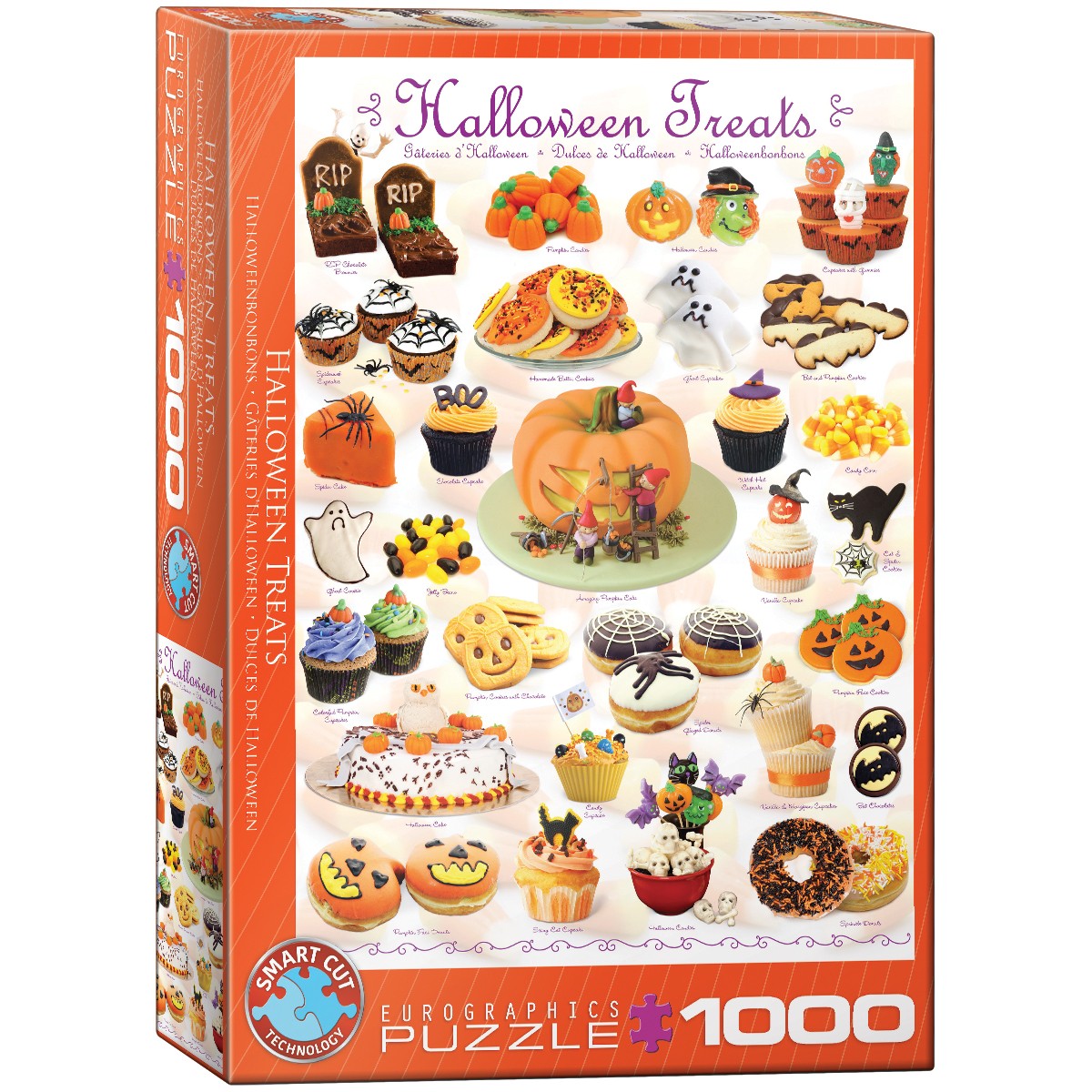 Eurographics Puzzle 6000-0432 - Halloween Leckereien - 1000 Teile