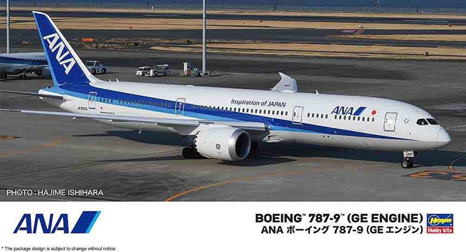 Hasegawa 10849 - 1/200 ANA Boeing 787-9, GE-Motor - Neu