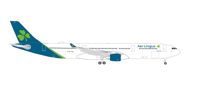 Herpa 536363 - 1/500 Aer Lingus Airbus A300-300 – EI-EIN “St.Dallán/Dallán”