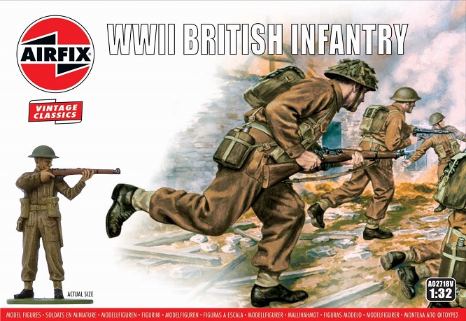 Airfix A02718V - 1/32 WWII British Infantry - Neu