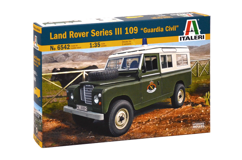 Italeri 6542 - 1/35 Land Rover Series III 109 - Guardia Civil - Neu