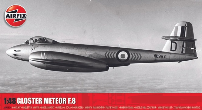 Airfix A09182A - 1/48 - Gloster Meteor F.8 - Neu