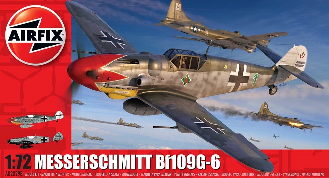 Airfix A02029B - 1/72 Messerschmitt Bf109G-6 - Neu