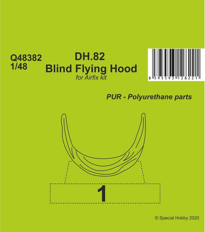 CMK 129-Q48382 - 1:48 DH.82 Blind Flying Hood - Neu