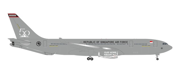 Herpa 536745 - 1/500 Republic of Singapore Air Force Airbus A330 MRTT