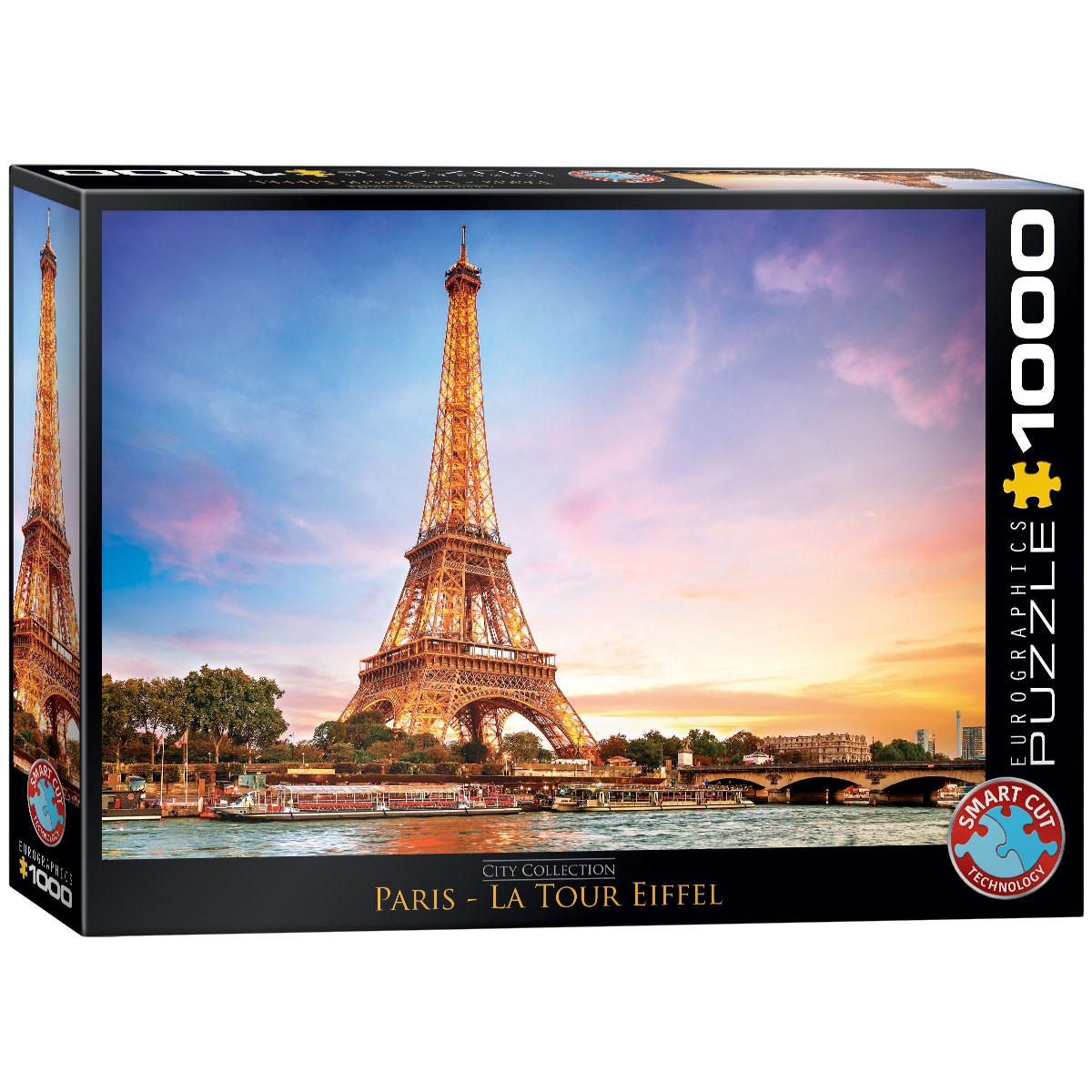 Eurographics Puzzle 6000-0765 - Paris Eiffelturm  - 1000 Teile