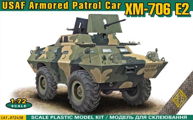 ACE 72438 - 1:72 XM-706 E2 USAF Armored Patrol Car - Neu