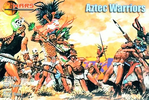 (X) Mars Figures MS72018  - 1:72 Aztec Indians - Neu