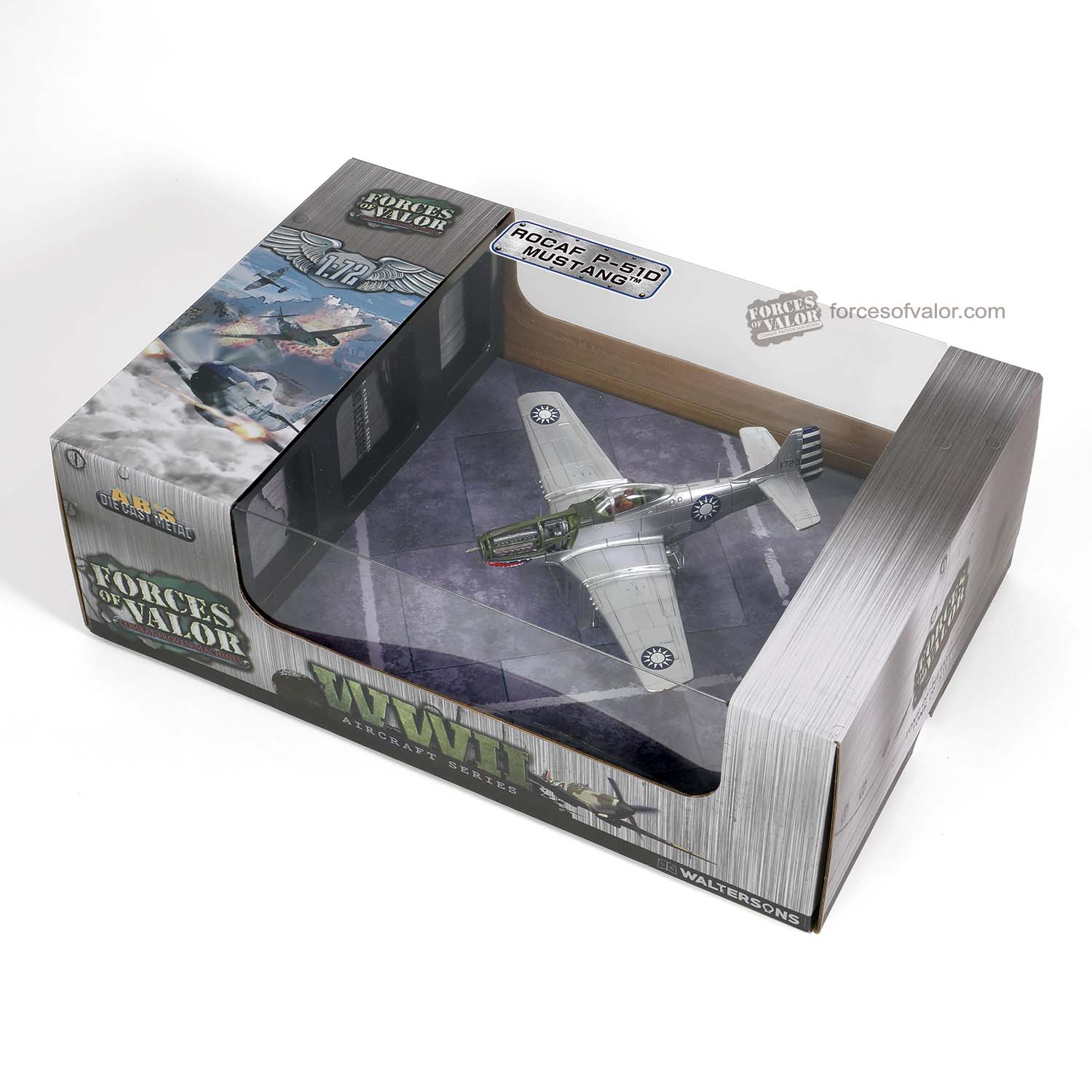 Forces Of Valor 812013E - 1/72 ROCAF P-51D Mustang aircraft fighter - Neu