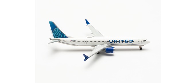 Herpa 536691 - 1/500 United Airlines Boeing 737 Max 9 – N37522 - Neu
