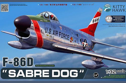 Kitty Hawk KH32007 - 1/32 F-86D Sabre Dog - Vorbestellung