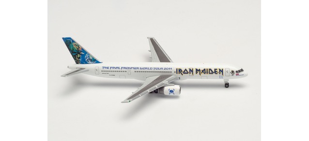 Herpa 535267 - 1/500 Iron Maiden (Astraeus) Boeing 757-200 “Ed Force One” - Neu