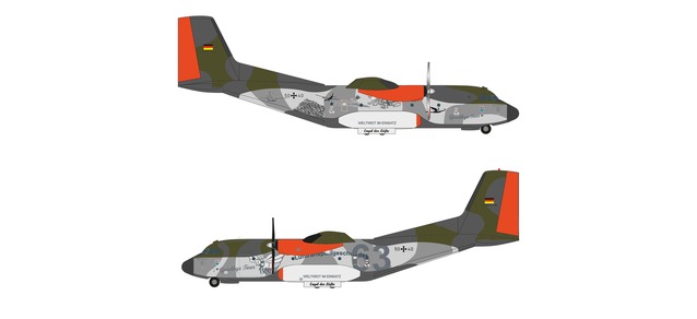 Herpa 571562 - 1/200 Luftwaffe Transall C-160 - LTG 63 / Air Transport Wing