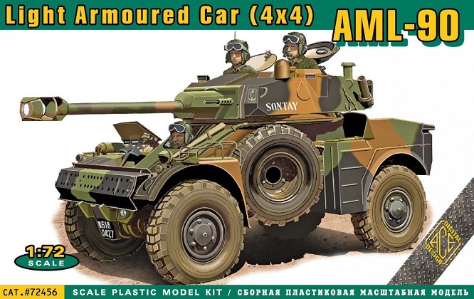 ACE 72456 - 1:72 AML-90 Light Armoured Car (4x4) - Neu