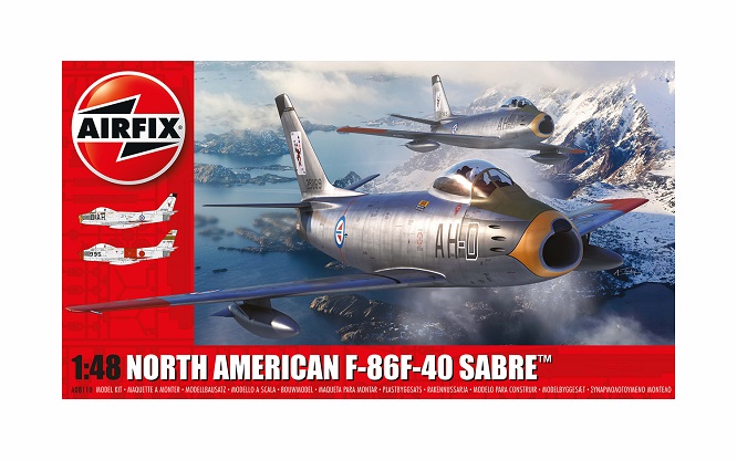 Airfix A08110 - 1/72 North American F-86F-40 Sabre - Neu