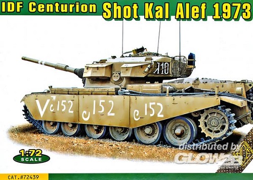 ACE 72439 - 1:72 IDF Centurion Shot Kal Alef 1973 - Neu