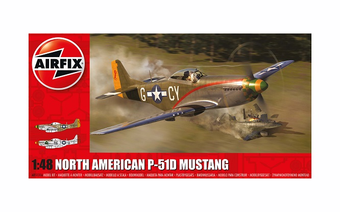 Airfix A05131A - 1/48 North American P-51D Mustang - Neu