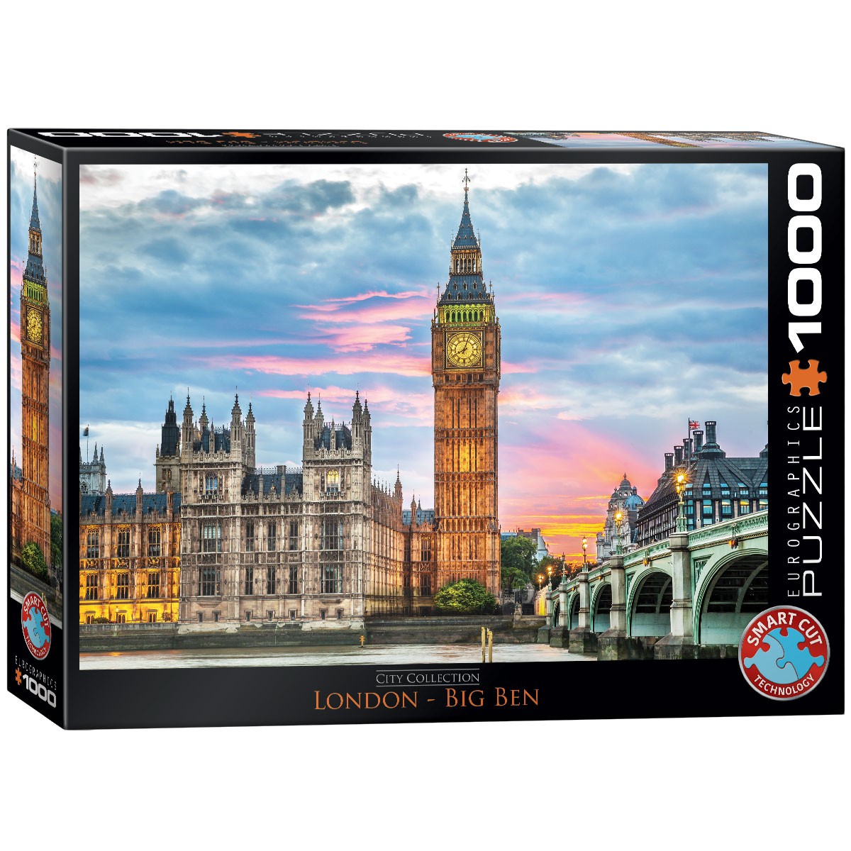 Eurographics Puzzle 6000-0764 - London Big Ben  - 1000 Teile