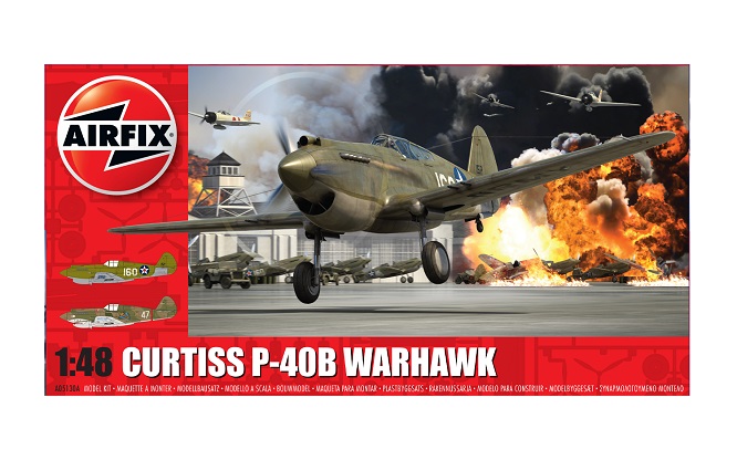 Airfix A05130A - 1/48 Curtiss P-40B Warhawk - Neu