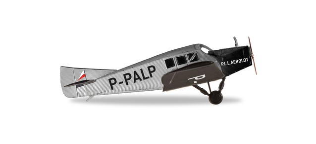 Herpa 019453 - 1/87 Aerolot (Polska Linia Lotnicza „Aerolot“) Junkers F13–P-PALP