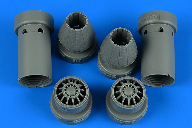 Aires 4857 - 1:48 F/A-18E/F Super Hornet exhaust nozzles - closed for HOBBY BOSS