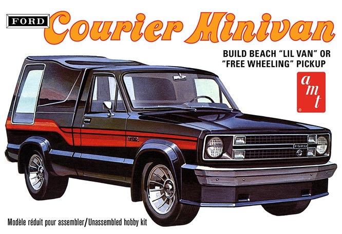 AMT/MPC AMT1210M/12 - 1/25 1978er Ford Courier Minivan - Neu