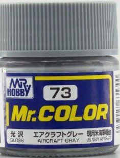 (X) Mr Hobby - Gunze C-073 - Mr. Color (10 ml), Aircraft Gray