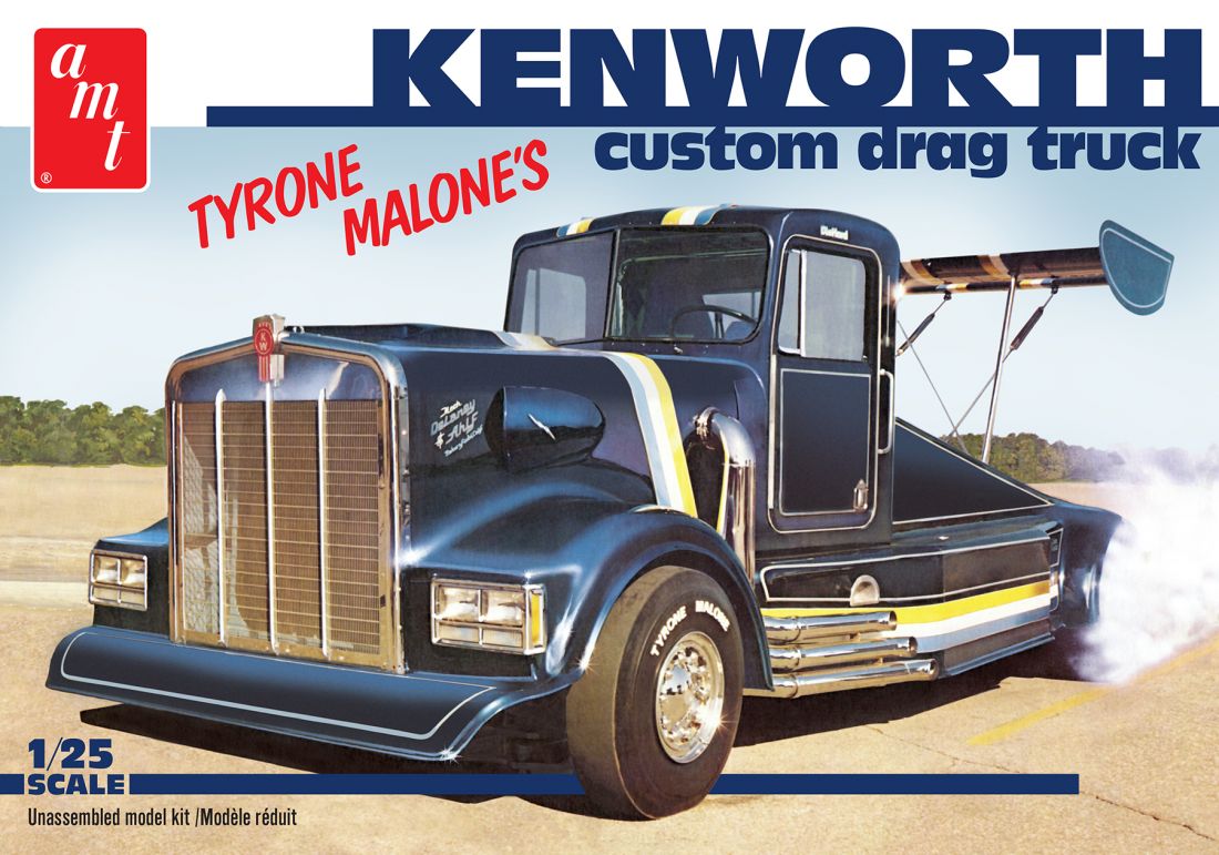 AMT/MPC AMT1157 - 1/25 Bandag Bandit Kenworth Drag Truck (Tyrone Malone) - Neu