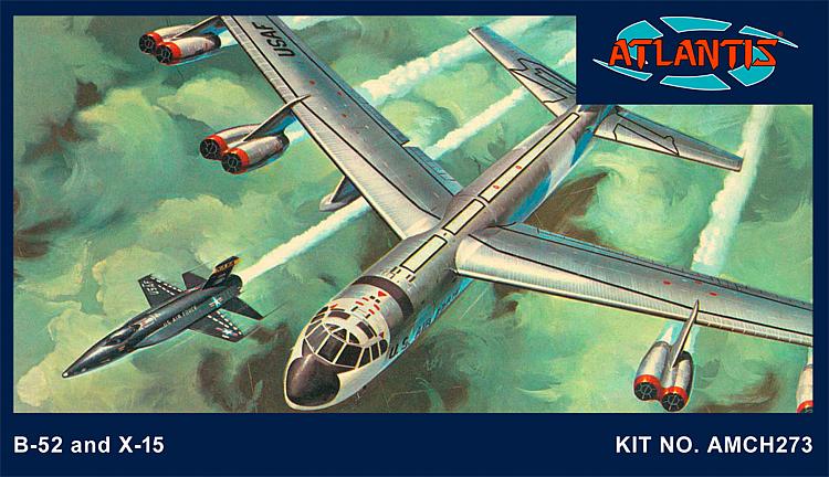 Atlantis 560273 - 1/175 B-52 und X-15 - Neu