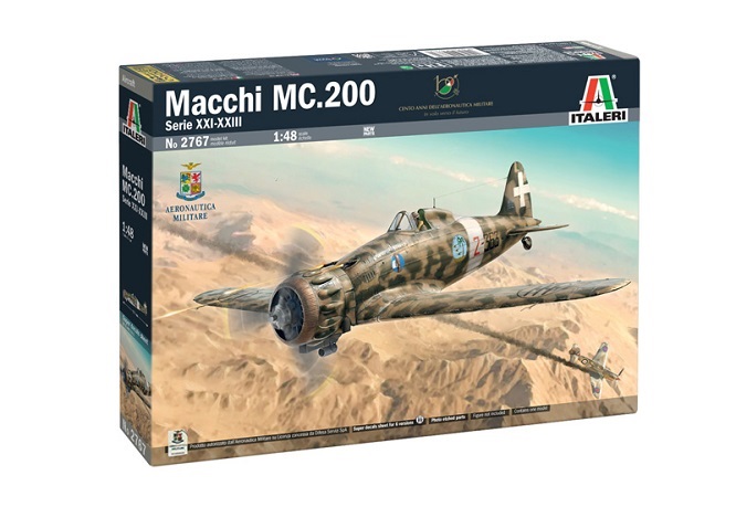 Italeri 2767 - 1:48 Macchi MC. 200 Series XXI-XXIII - Neu