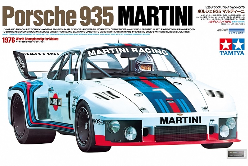 Tamiya 20070 - 1:20 Porsche 935 Martini Racing - Neu