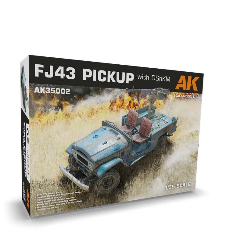 (M) AK Interactive AK35002 - 1:35 FJ43 Pickup with DShKM - Neu