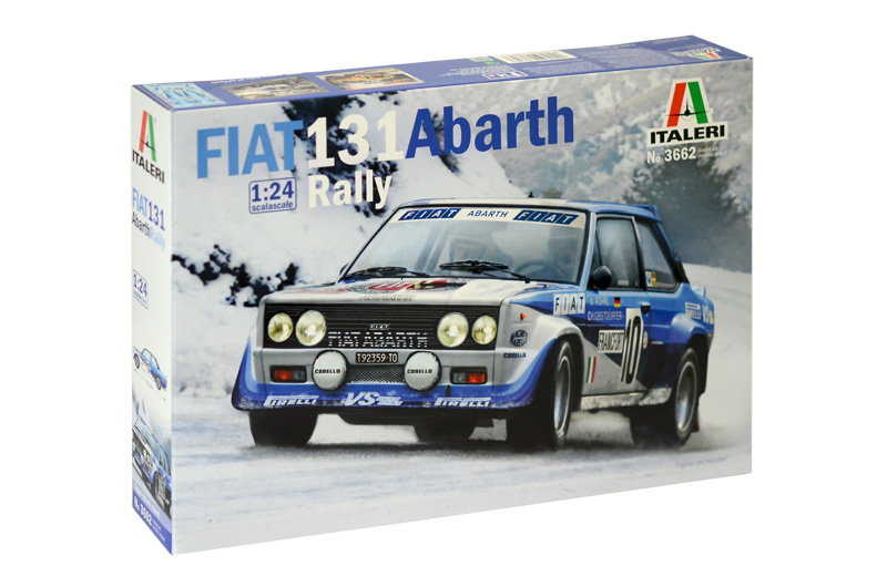 Italeri 3662 - 1/24 Fiat 131 Abarth Rally - Neu