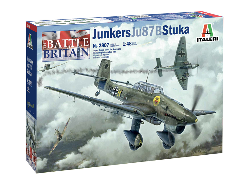 Italeri 2807 - 1/48 Junkers JU-87B Stuka Battle of Britain - Neu